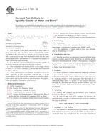 ASTM D1429-08