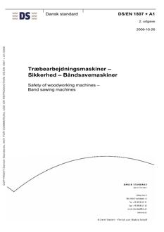 DANSK DS/EN 1807 + A1