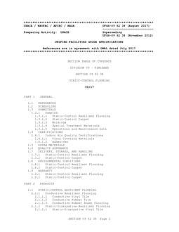 ARMY UFGS-09 62 38