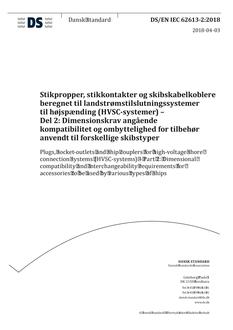 DANSK DS/EN IEC 62613-2
