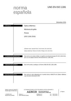 AENOR UNE-EN ISO 11381
