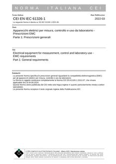 CEI EN IEC 61326-1