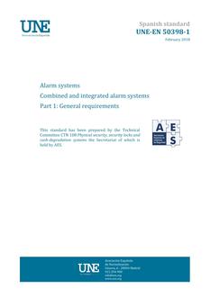 AENOR UNE-EN 50398-1