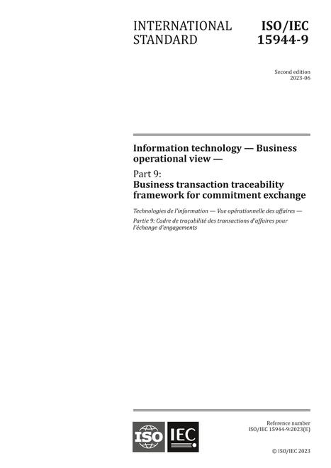 ISO/IEC 15944-9:2023