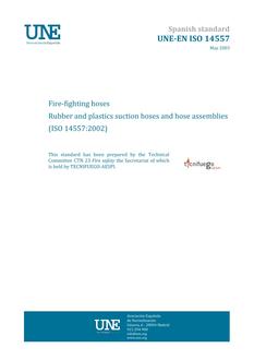 AENOR UNE-EN ISO 14557