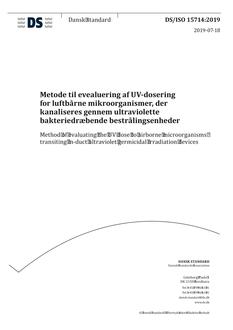 DANSK DS/ISO 15714