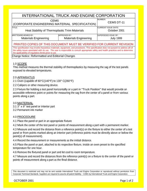 INTERN CEMS DT-11