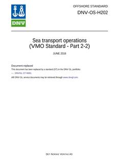DNV DNV-OS-H202