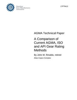 AGMA 17FTM13