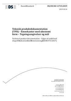 DANSK DS/EN ISO 13715
