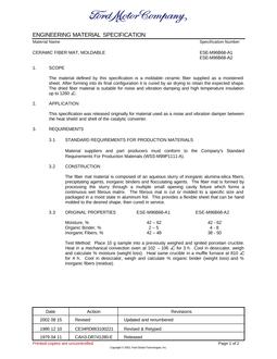 FORD ESE-M96B68-A1