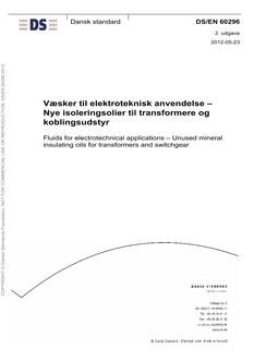DANSK DS/EN 60296
