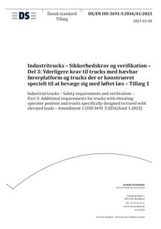 DANSK DS/EN ISO 3691-3