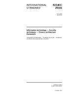 ISO/IEC 29101:2013