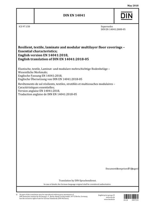 DIN EN 14041