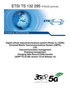 ETSI TS 132 295