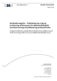DANSK DS/ISO 17616