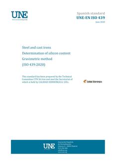 AENOR UNE-EN ISO 439
