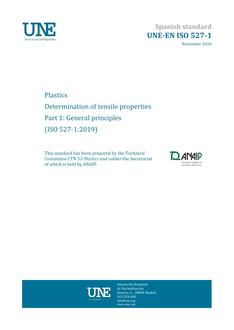 AENOR UNE-EN ISO 527-1