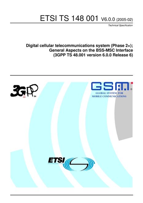ETSI TS 148 001