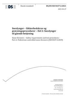 DANSK DS/EN ISO 8437-2