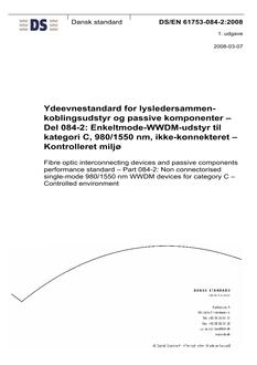 DANSK DS/EN 61753-084-2