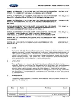 FORD WSS-M33J12-A1