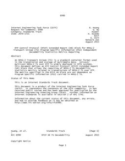 IETF RFC 6990