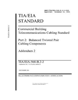 TIA TIA/EIA-568-B.2-2