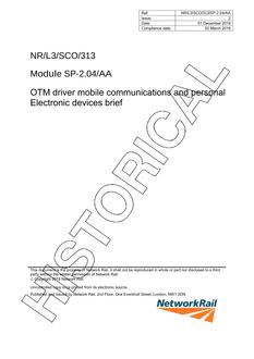 NR NR/L3/SCO/313/SP-2.04/AA ISSUE 2