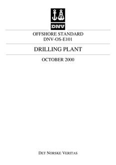 DNV DNV-OS-E101