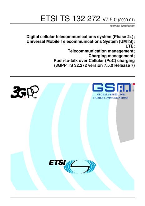 ETSI TS 132 272