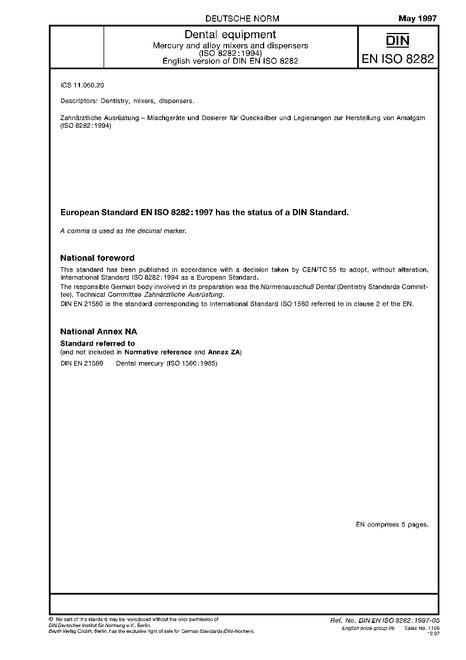 DIN EN ISO 8282