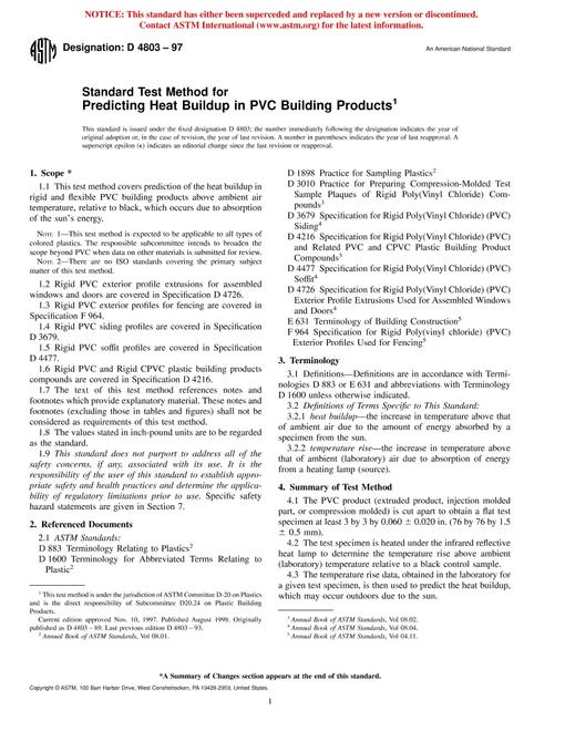 ASTM D4803-97