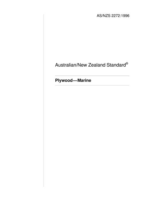 AS/NZS 2272:1996
