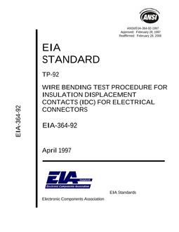ECIA EIA-364-92