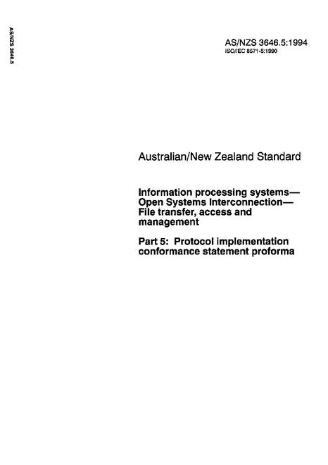 AS/NZS 3646.5:1994