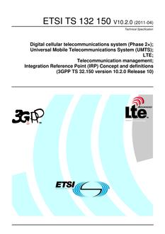 ETSI TS 132 150
