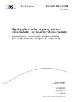 DANSK DS/EN ISO 12543-2