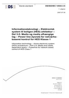 DANSK DS/ISO/IEC 14543-3-5