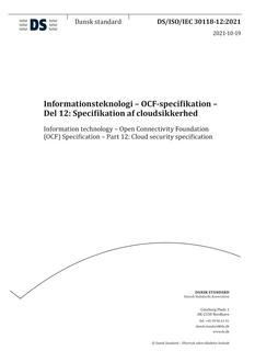 DANSK DS/ISO/IEC 30118-12
