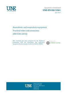 AENOR UNE-EN ISO 5361