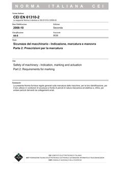 CEI EN 61310-2