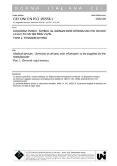 CEI UNI EN ISO 15223-1