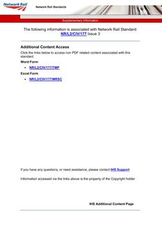 NR NR/L2/CIV/177 ISSUE 3