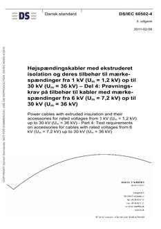 DANSK DS/IEC 60502-4