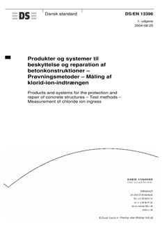 DANSK DS/EN 13396