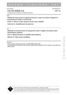CEI EN 60835-3-6