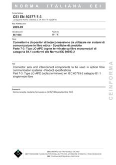 CEI EN 50377-7-3
