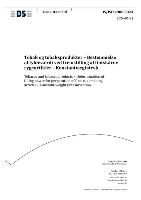 DANSK DS/ISO 4906